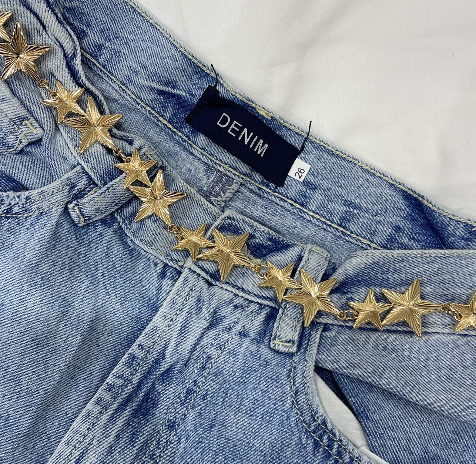 Celestial Star Chain Belt image