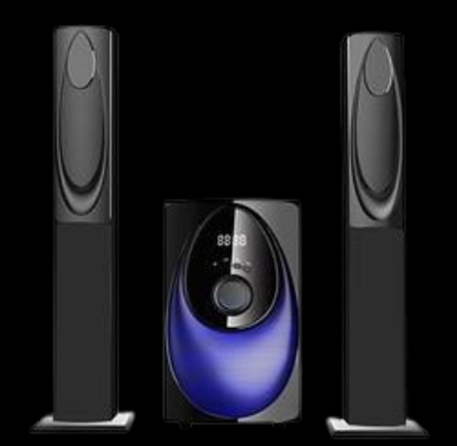 SUBWOOFER. Powerful Woofer Gs -601 2.1 image