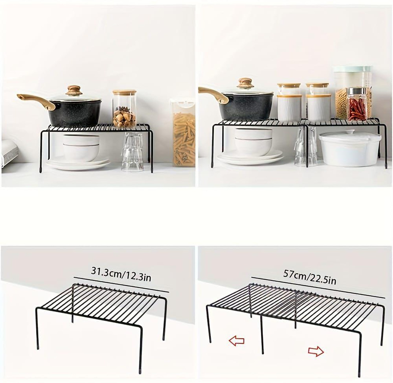 Multipurpose Expandable Shelves, Storage Rack image