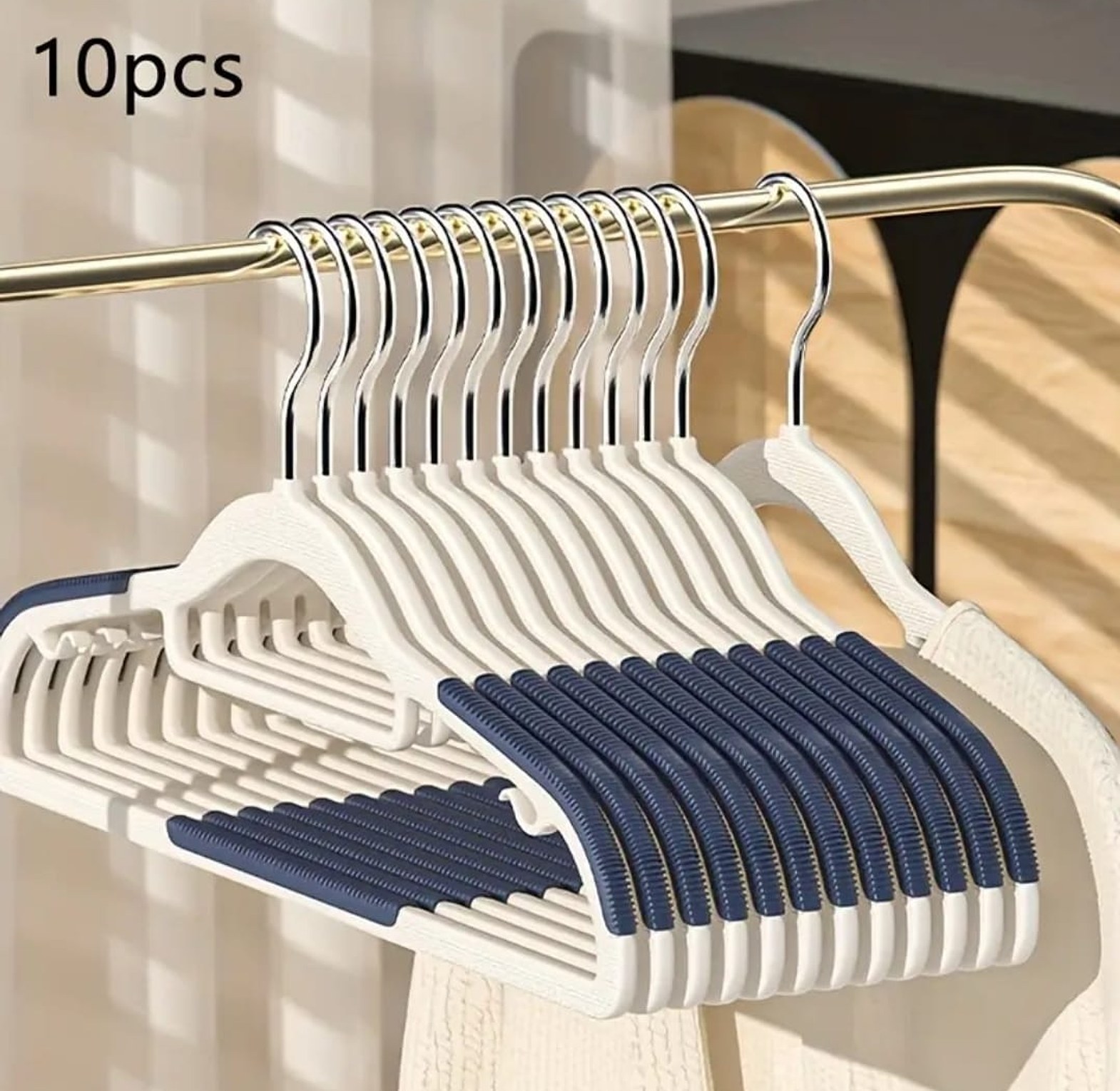 10-Piece Heavy-Duty Household Hangers Set image