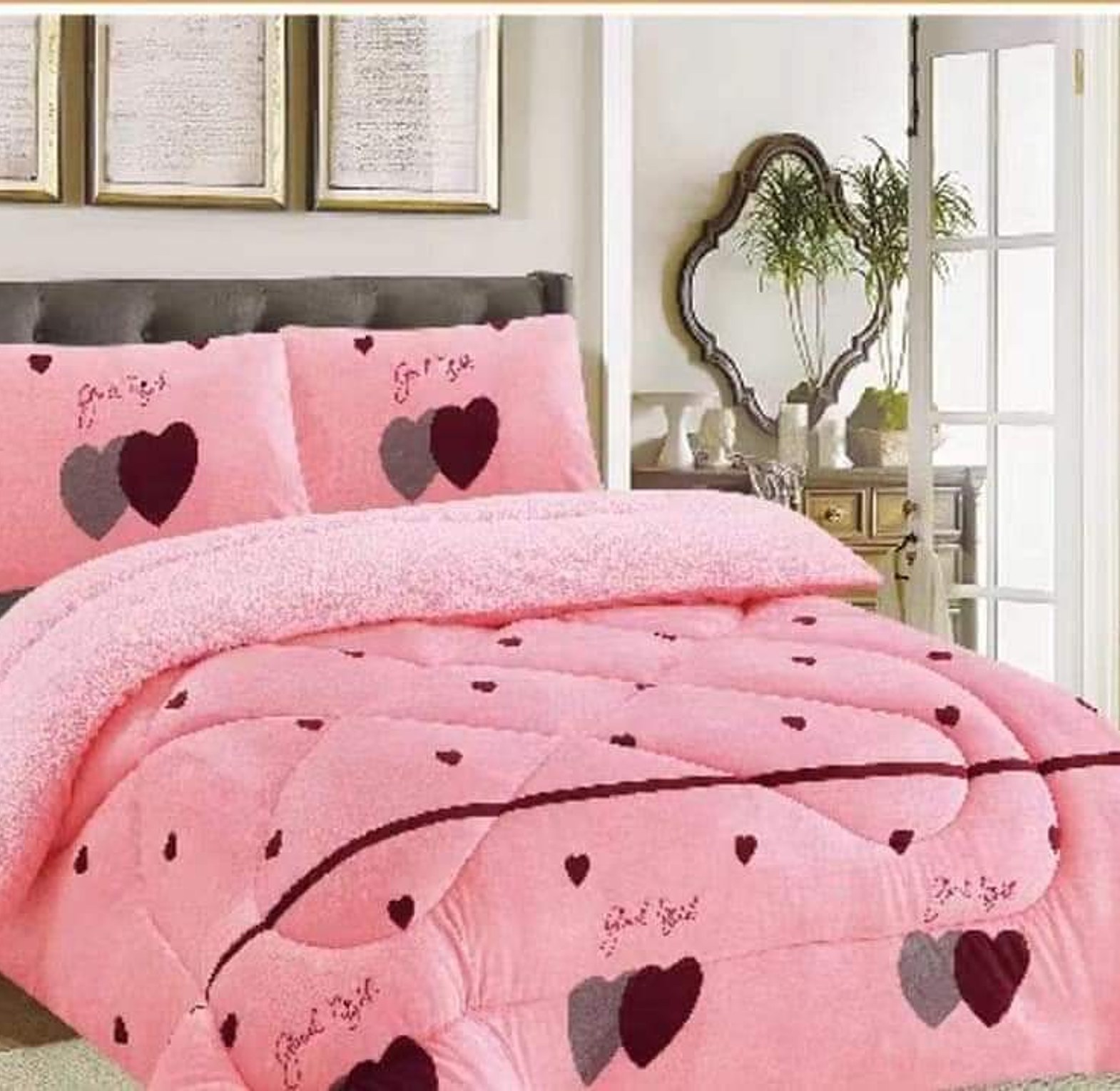 Duvet. 1Pc High Quality Cosy Woolen Velvet Duvet Blanket image
