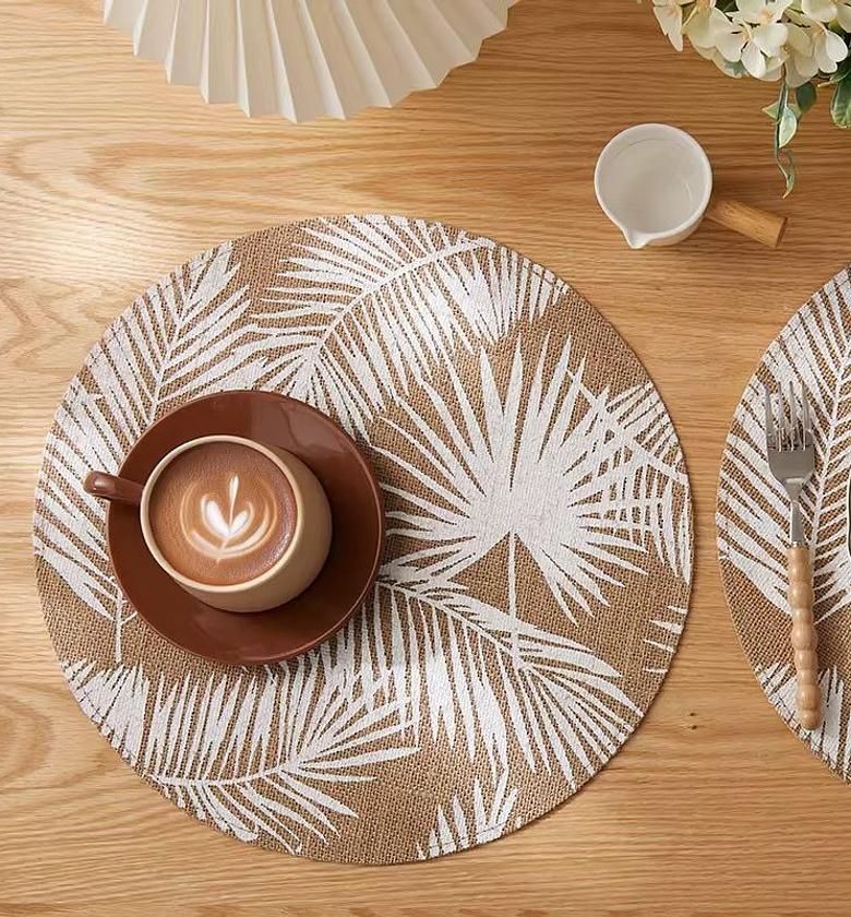 6pcs Round Table Placemats image