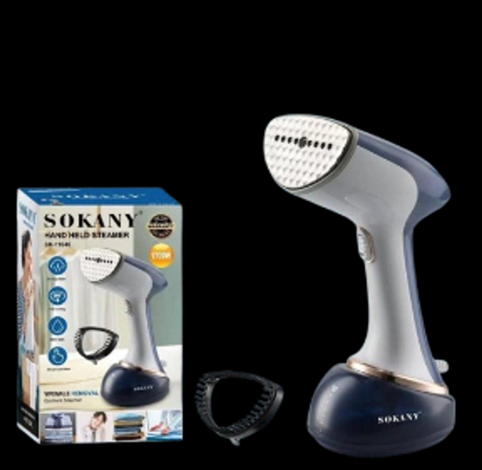 Sokany Portable Garment Steamer 260ml Water Tank  1700 Watts image
