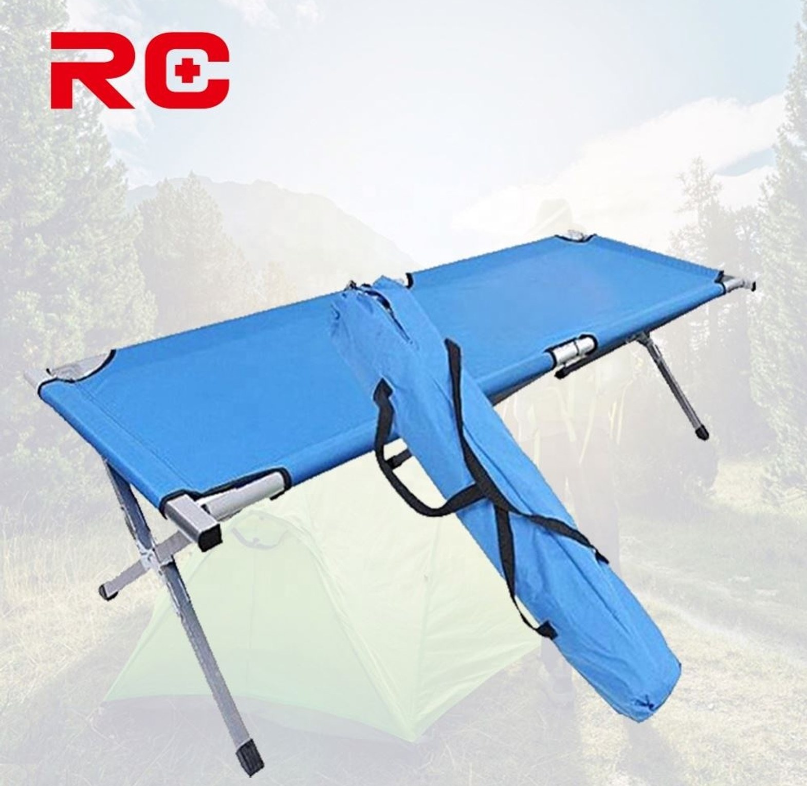 Foldable Camping Bed Can Hold Upto 180kgs  image