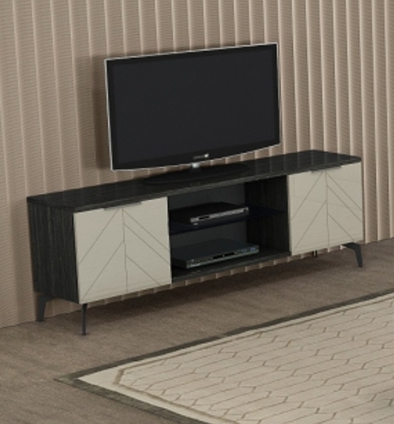 TV CABINET GREY ANGLEY image