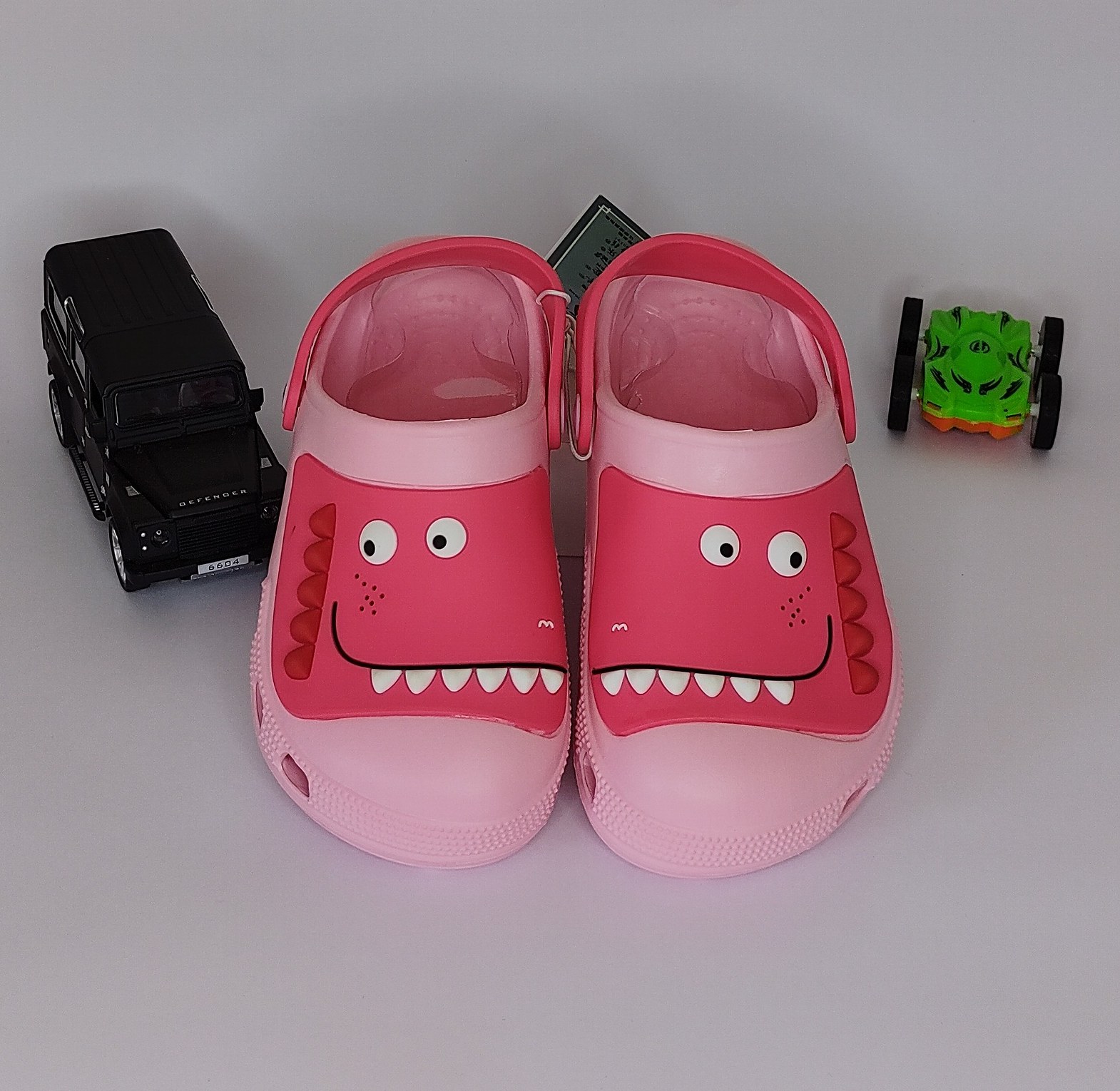 Pink Dino Clogs image