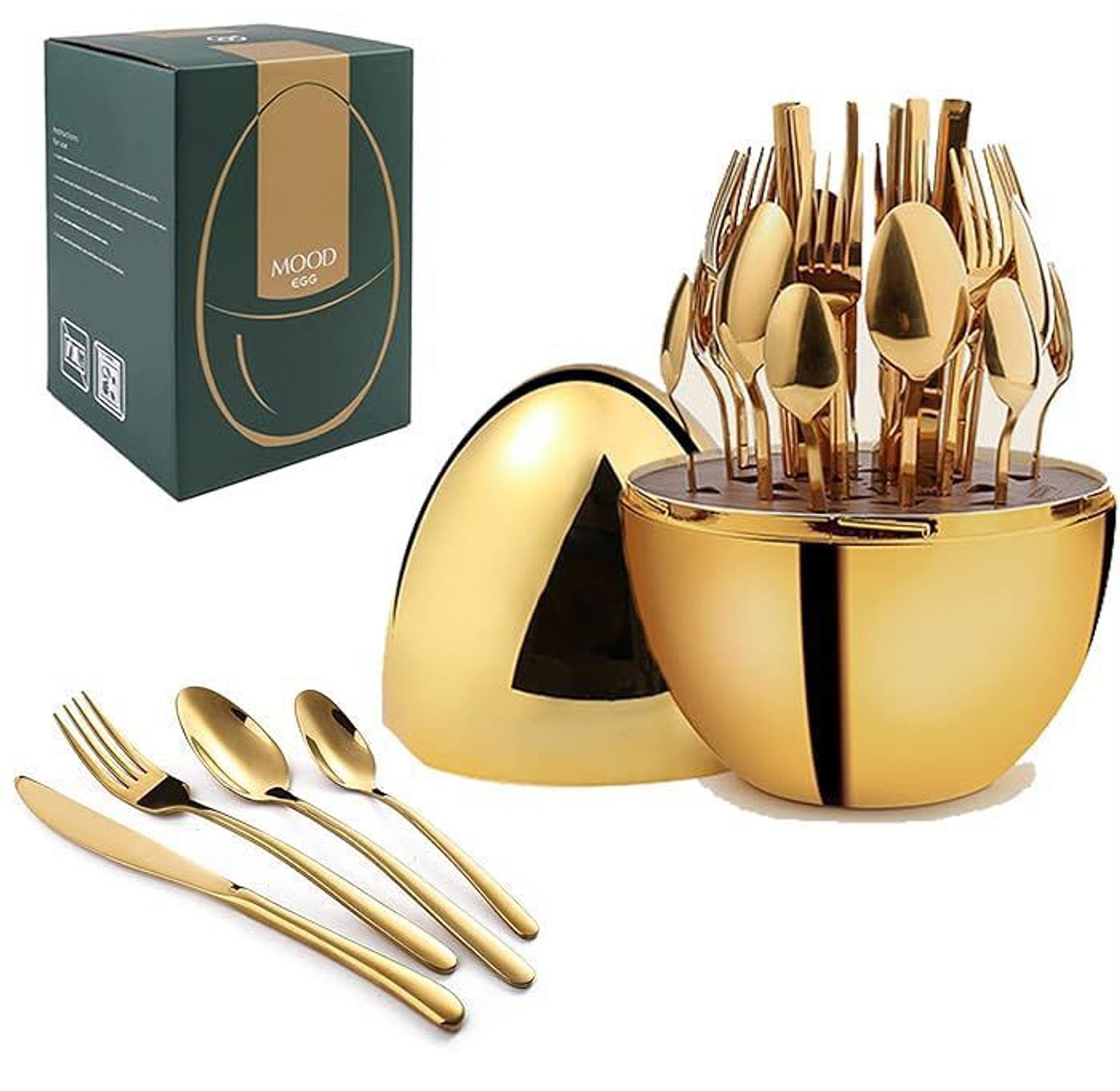 24-Piece Stainless Steel Cutlery Set image
