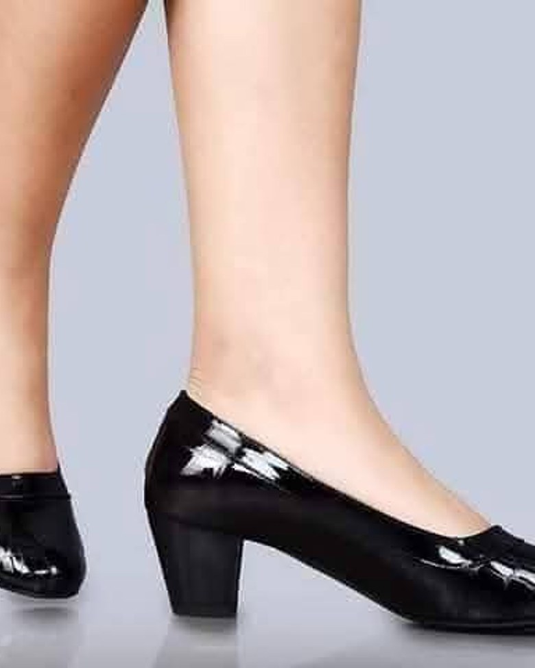 Turkish Pure Leather Black Scale Texture Shoes image