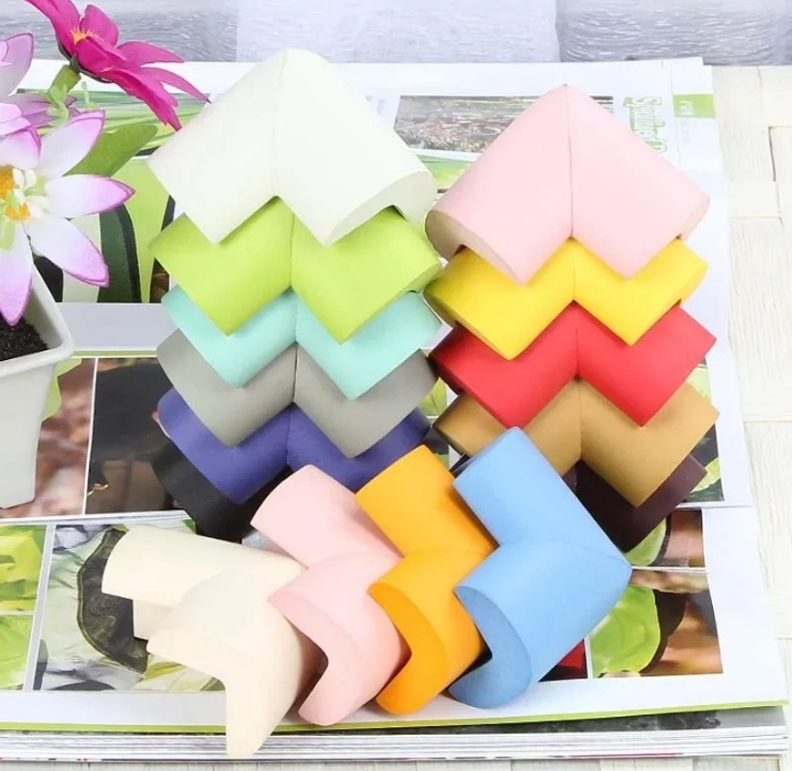 4pcs Silicone Corner Protectors  image