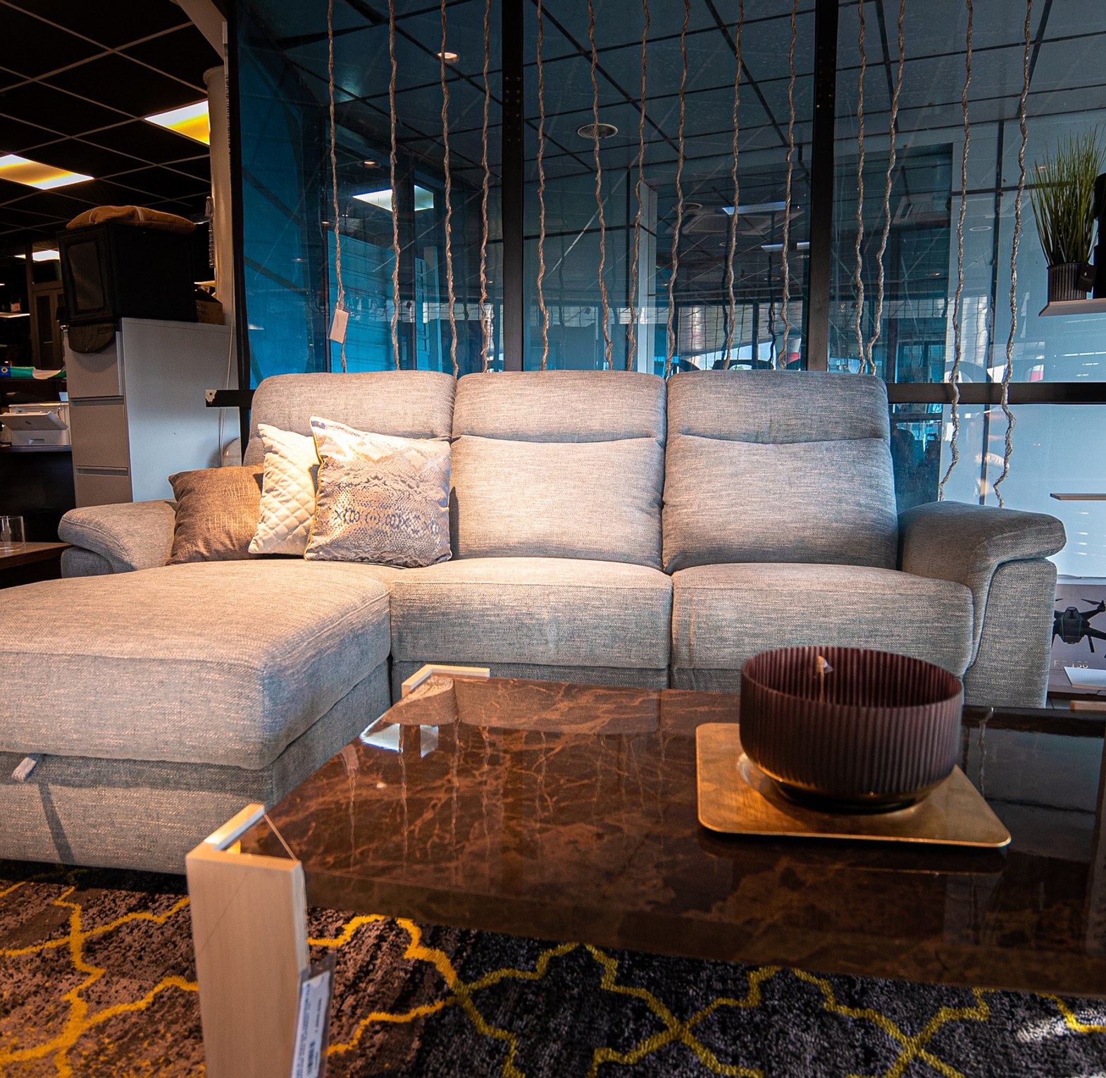 SOFA CORNER WITH ELECRTIC image