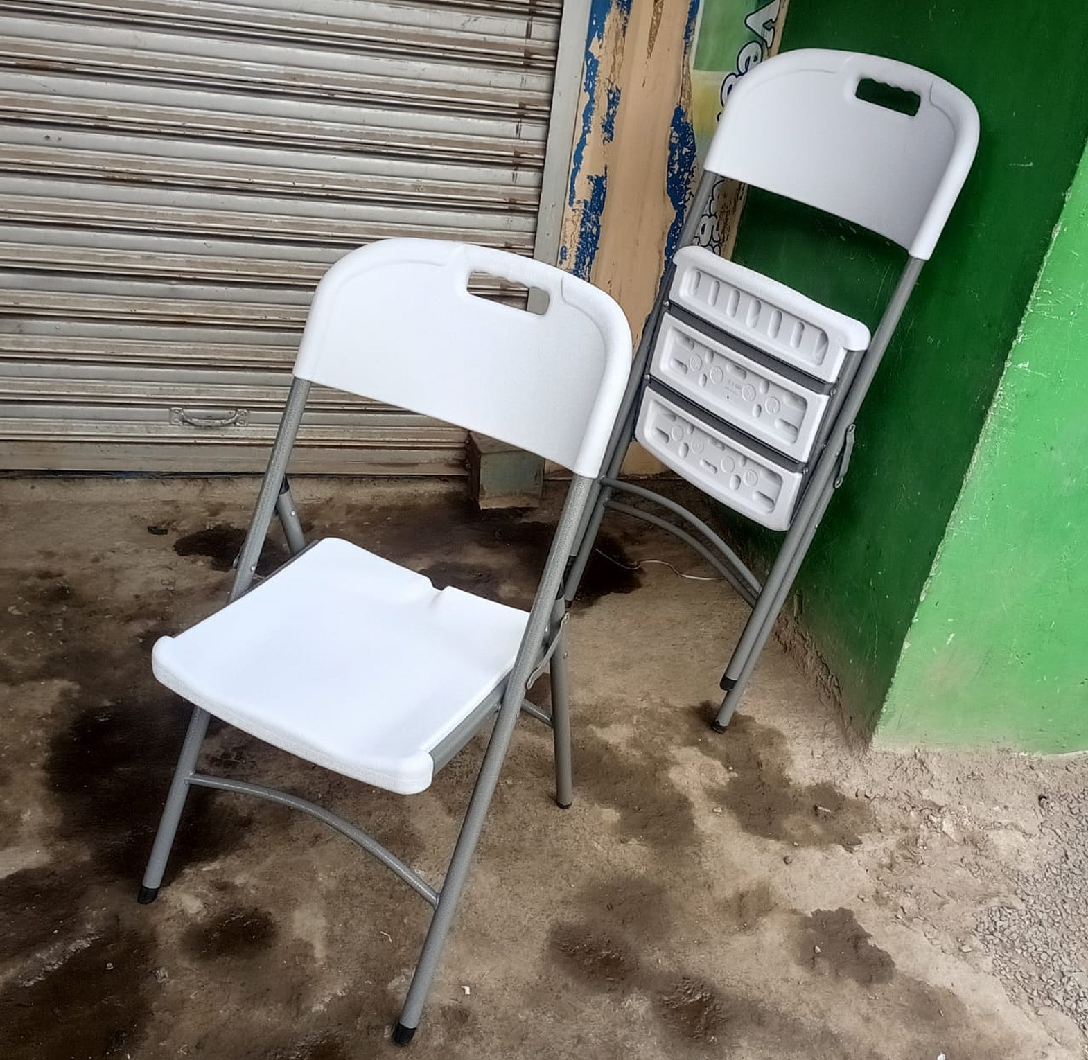 Outdoor Garden Camping Chair Portable Folding Chair image