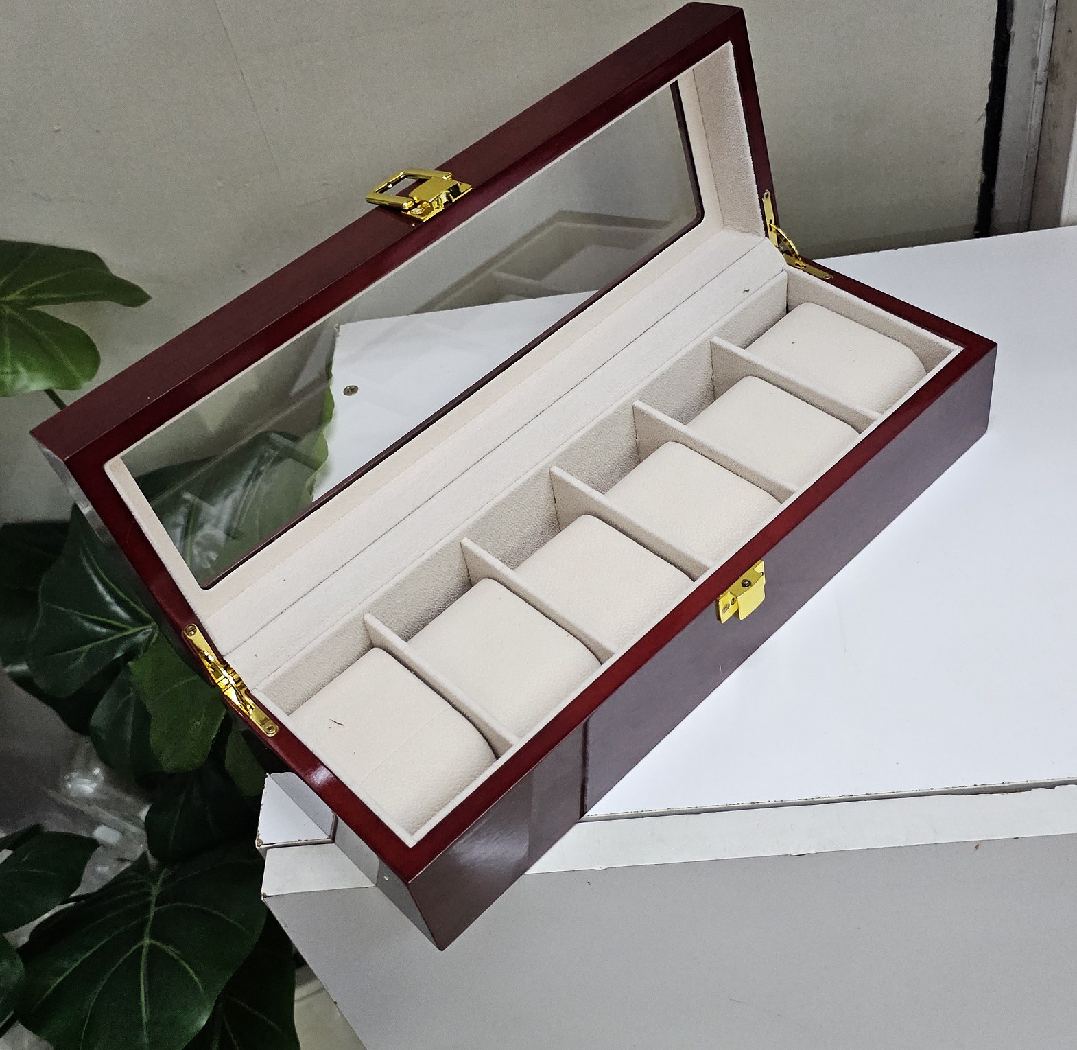 Wooden watch organizer  image