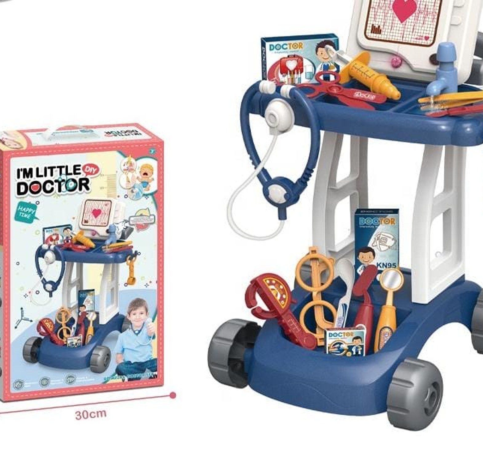 I'm Little Doctor DIY Trolley Set" image