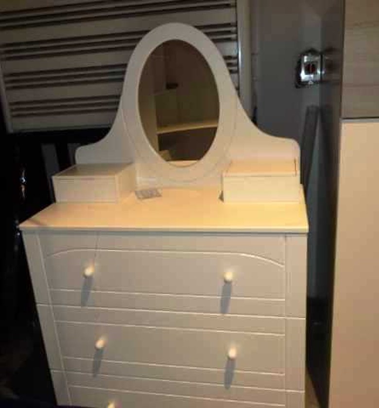 DRESSER 90X45X89 CM + MIR image
