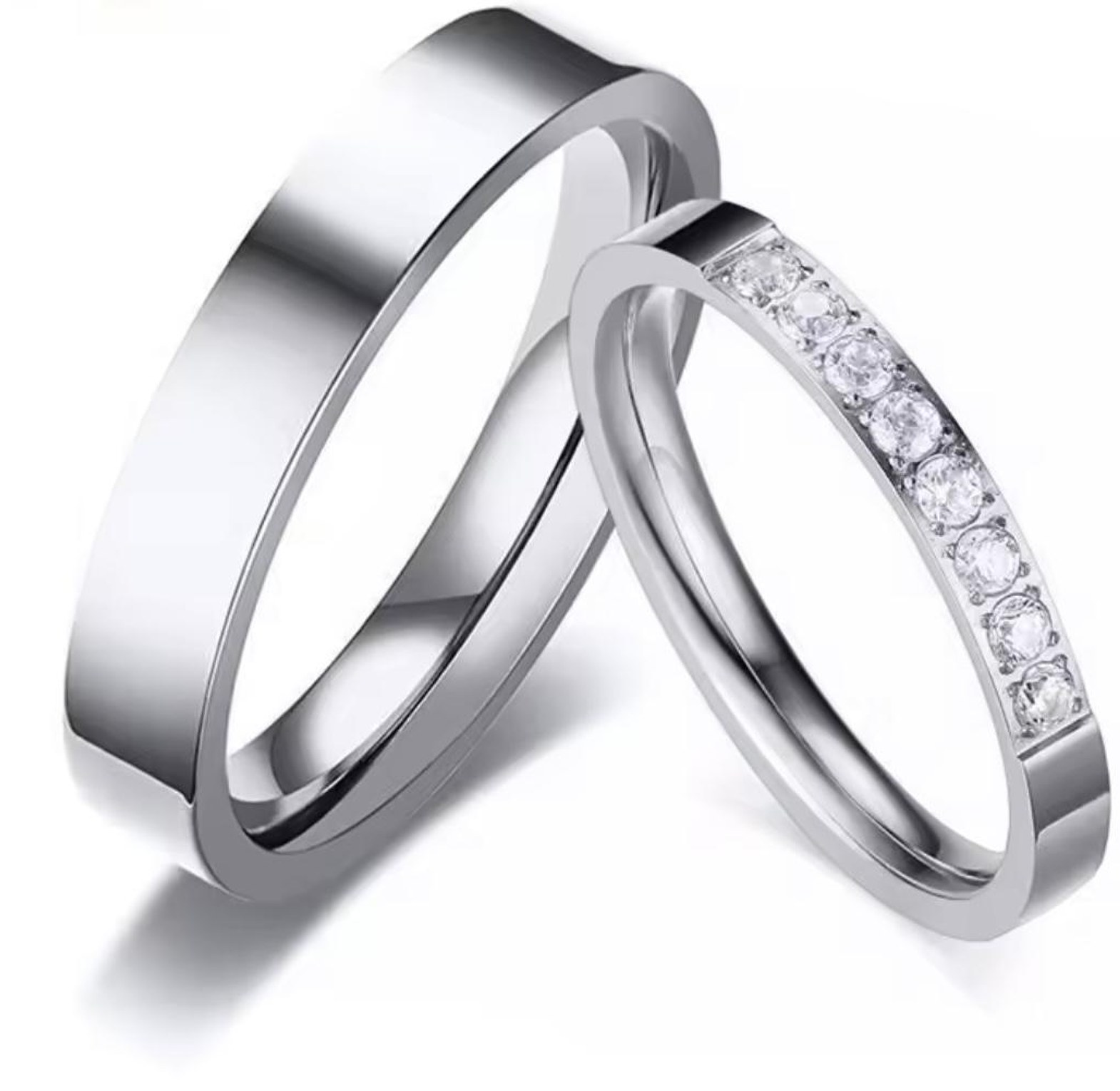 The Architectural Pave Band Set image
