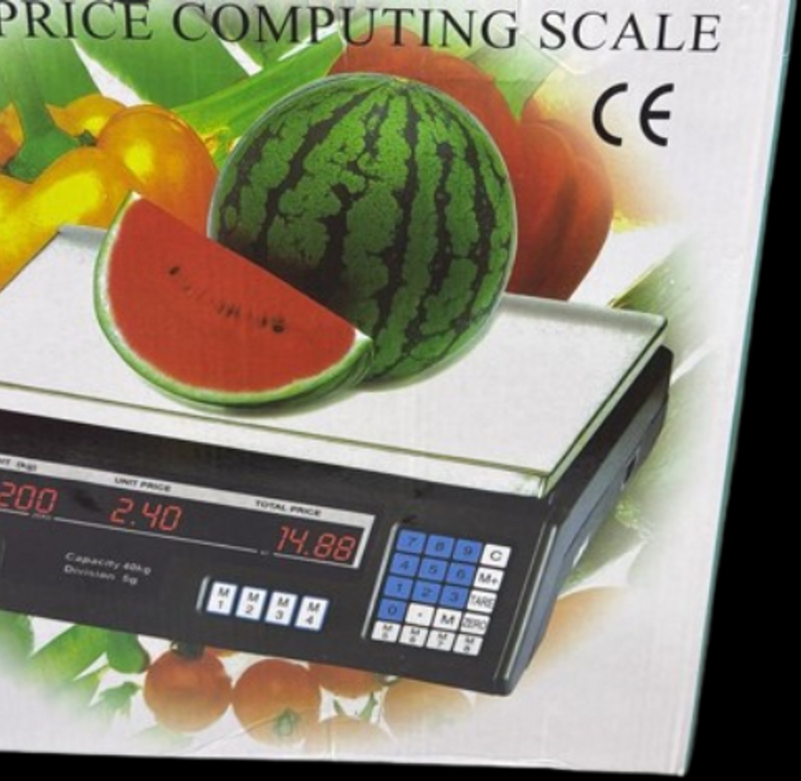 ACS-30 40kg/5g Digital Price Computing Scale for Vegetable.  image