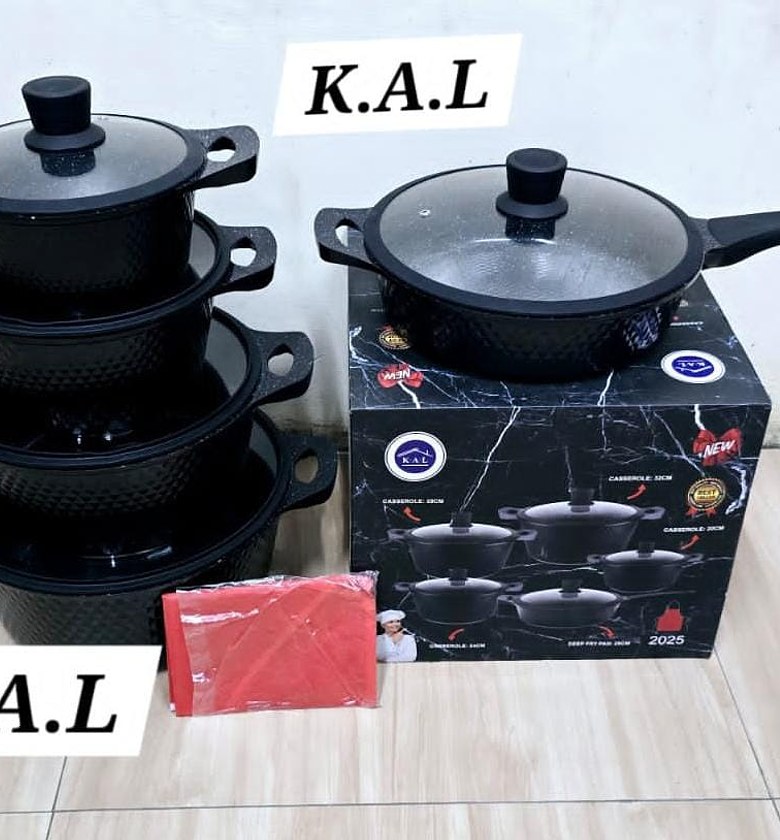 Bosch 11 PCS Granite Cookware Set with Silicone Lid image
