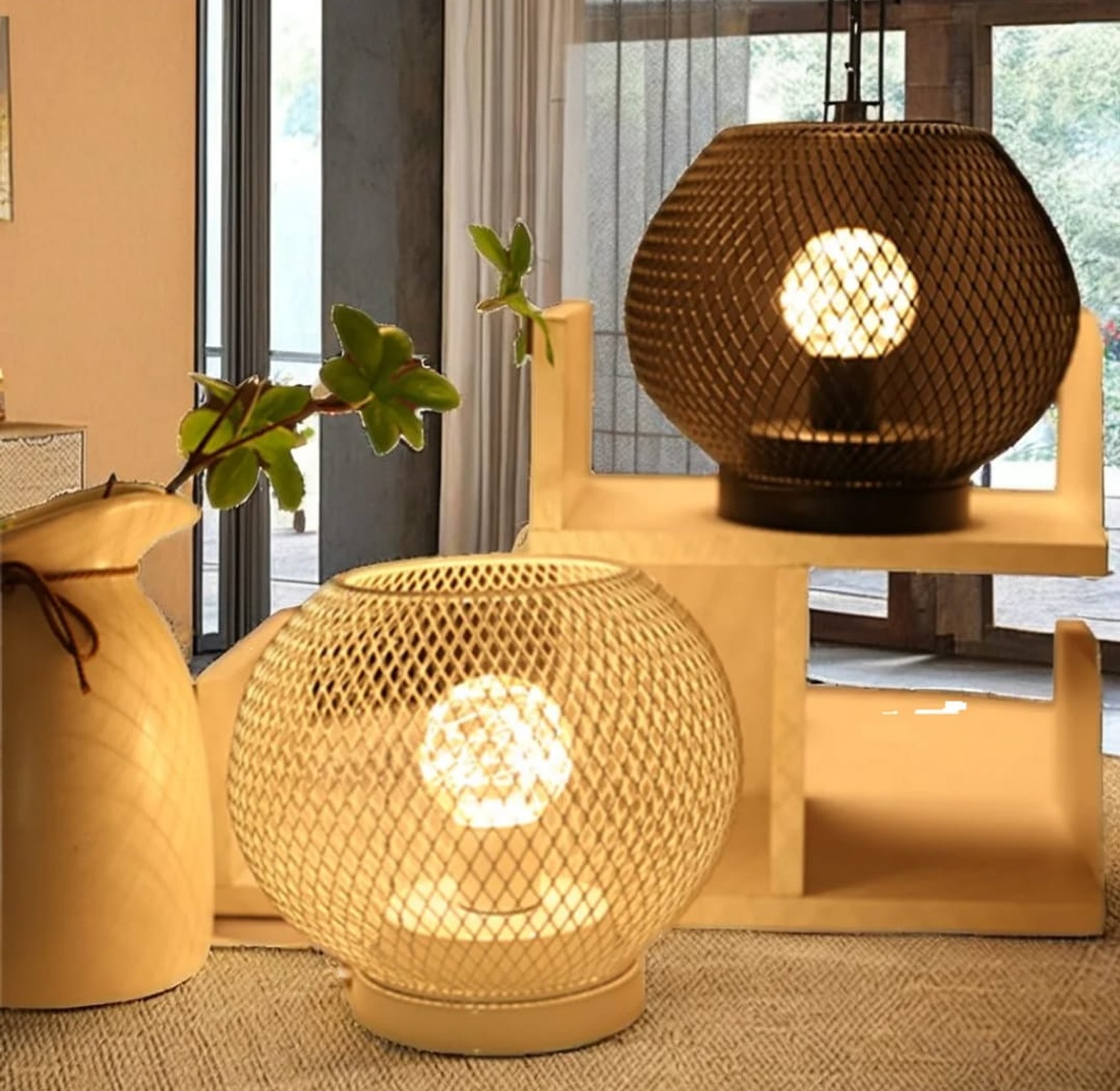 Decorative LED Iron Table Lamp image