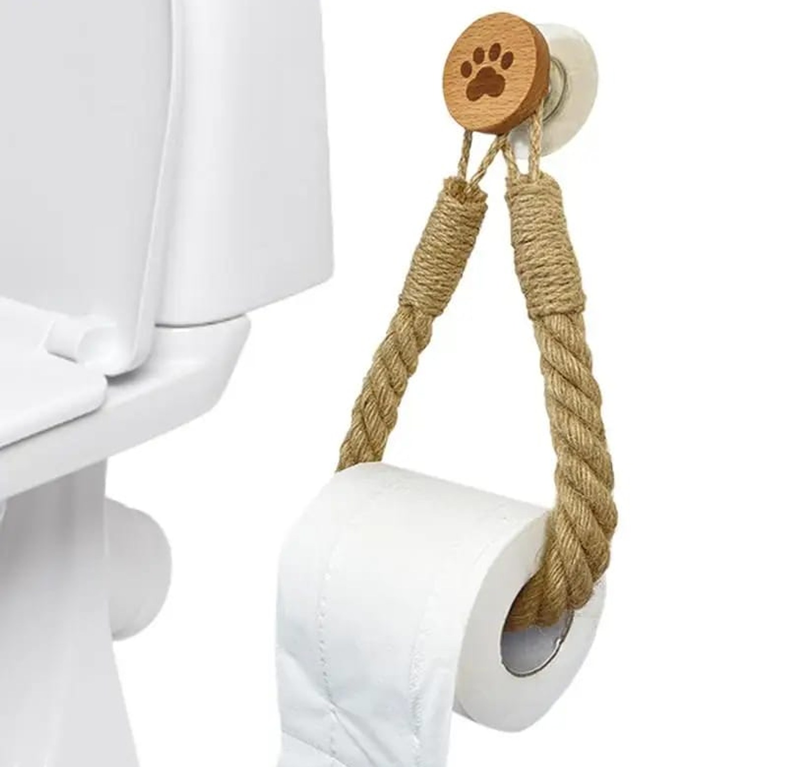 Hemp Rope Tissue Holder  image