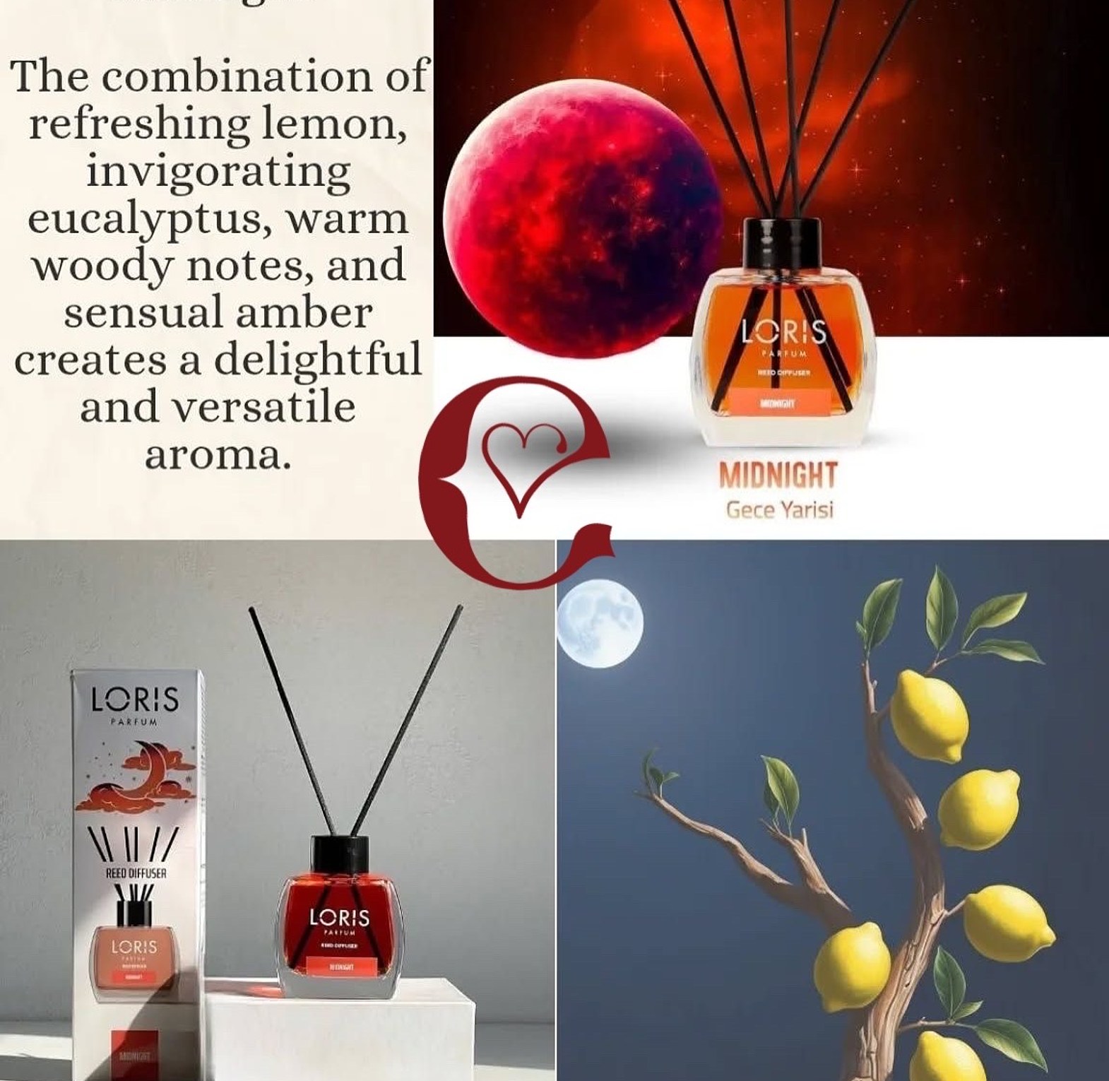 Loris Midnight Diffuser 120ml image