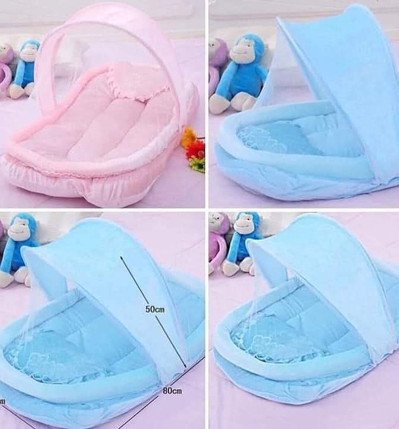 Baby nest Can be folded to create more space when not in use Very portable image