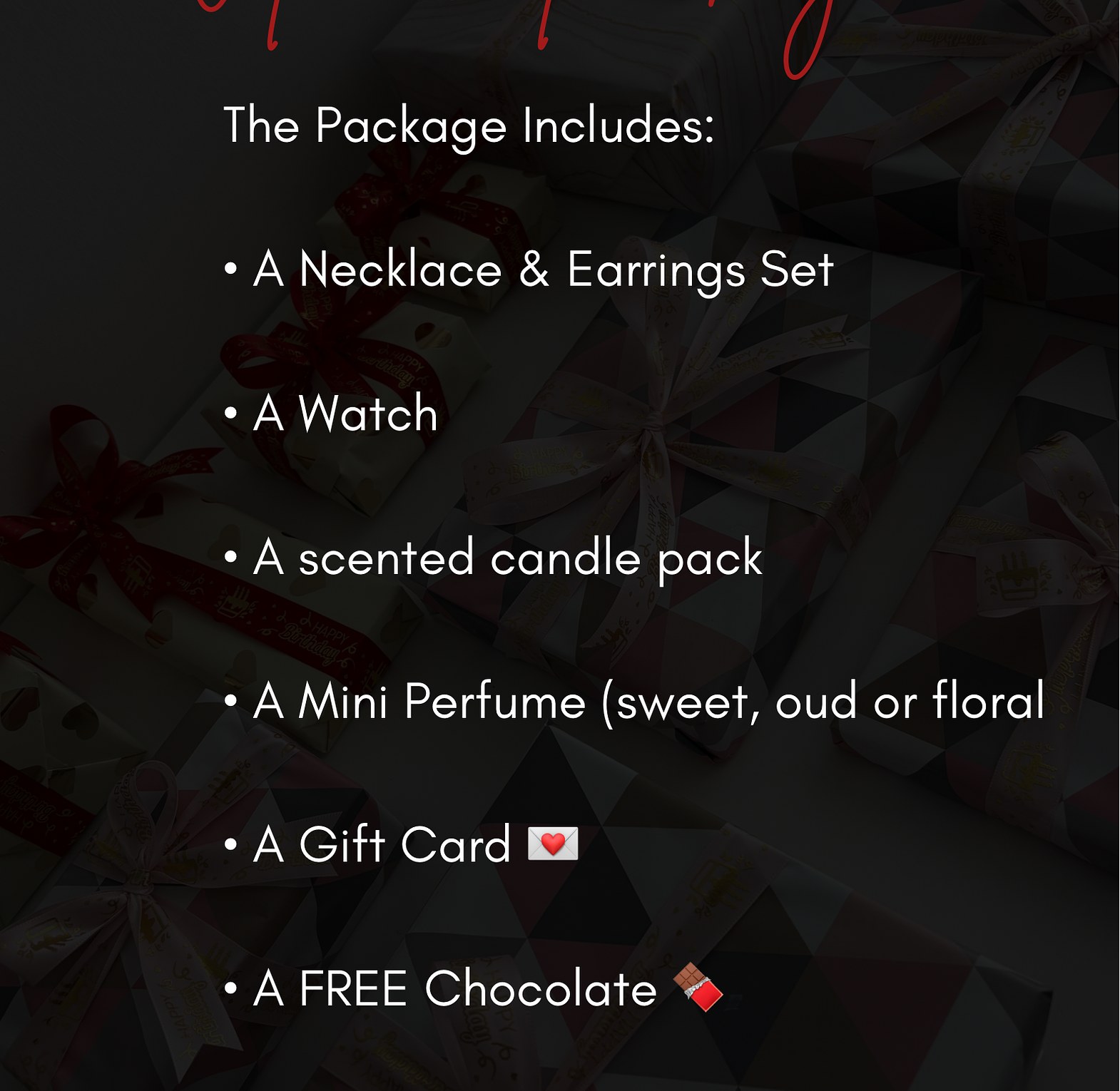 Amor Package  image