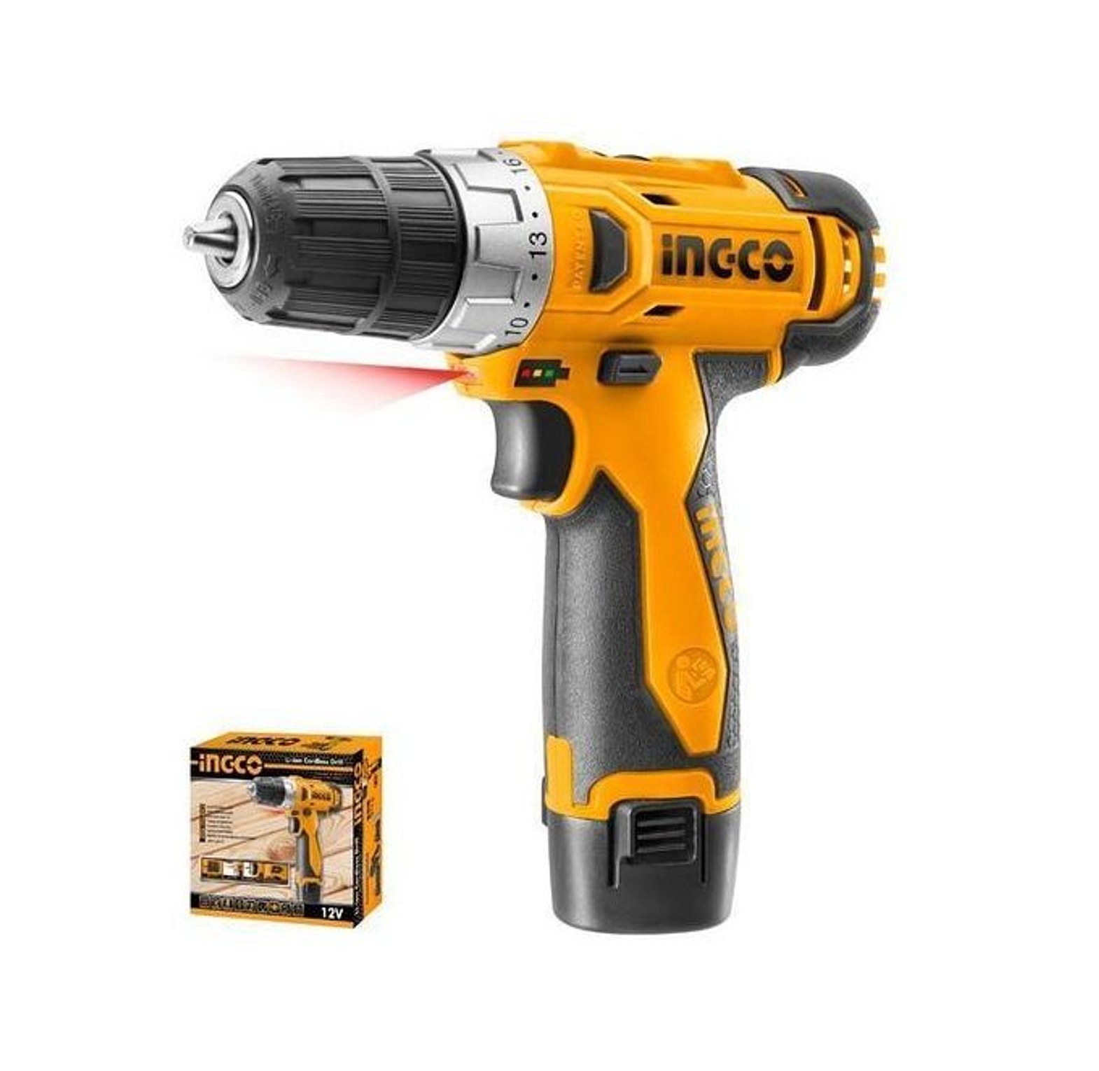 4" Ingco drill image