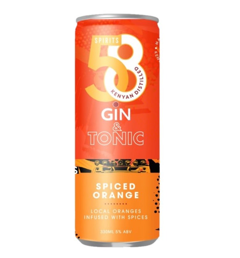58 ORANGE G&T CAN [330ML] image
