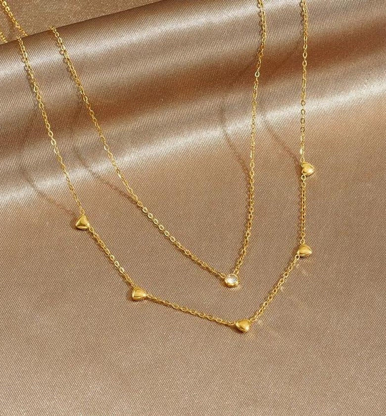Simple Heart Necklace  image
