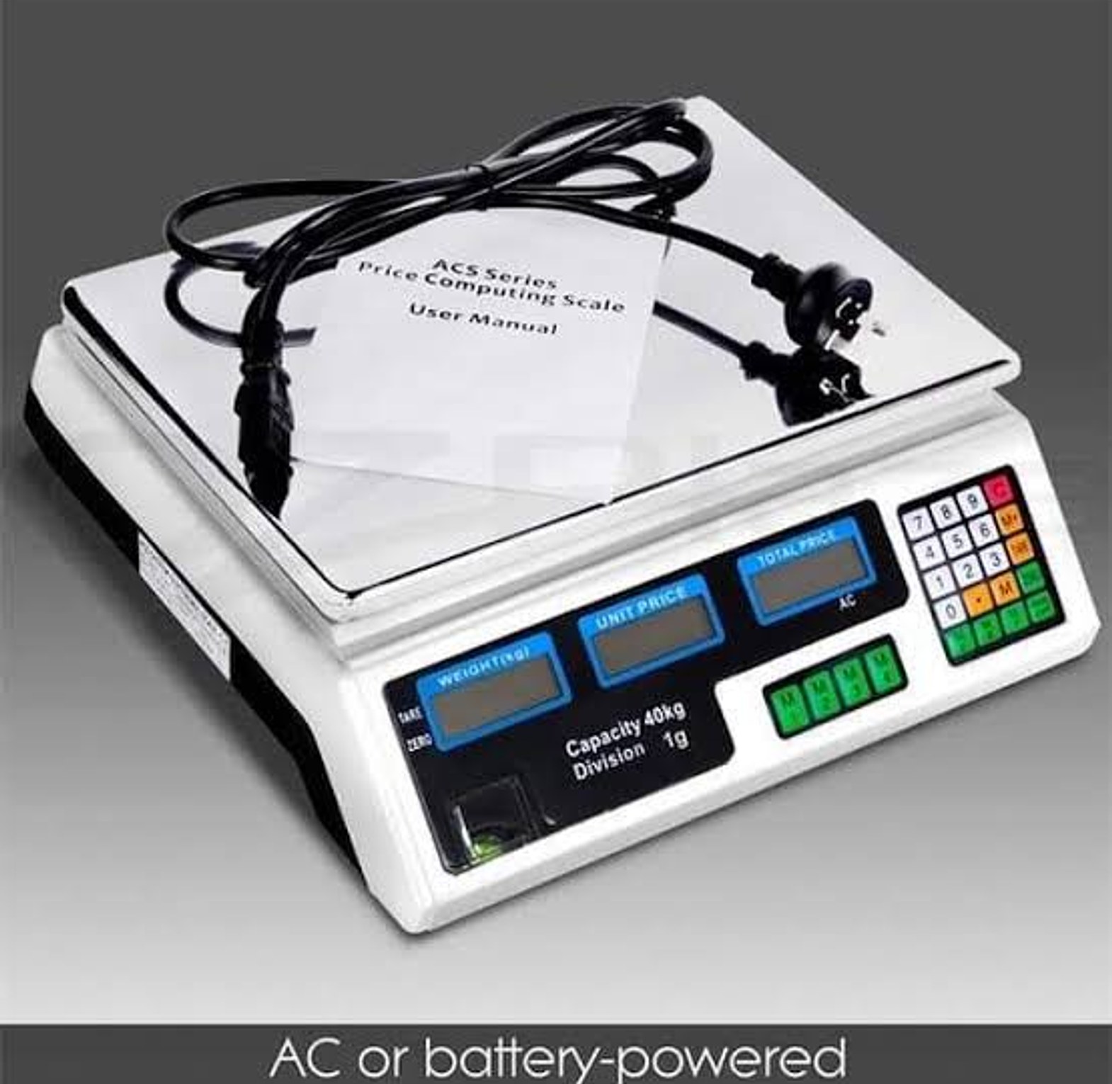 Weighing Scale. Heavy Duty Digital Weighing Scale Flat 30kg image