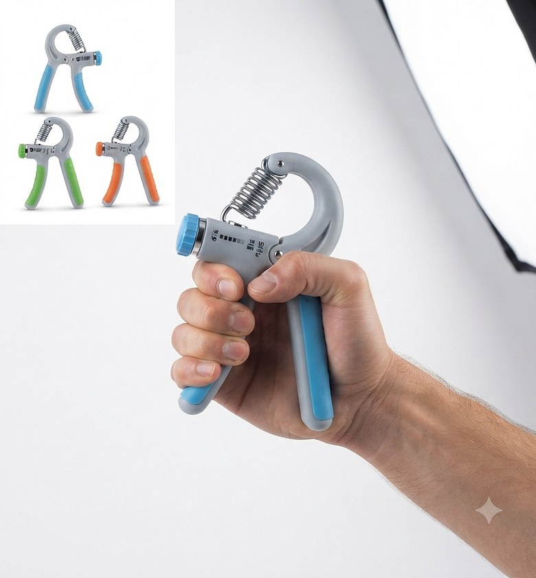 Adjustable Hand Grip Strengthener – Forearm & Wrist Trainer for Strength Training image