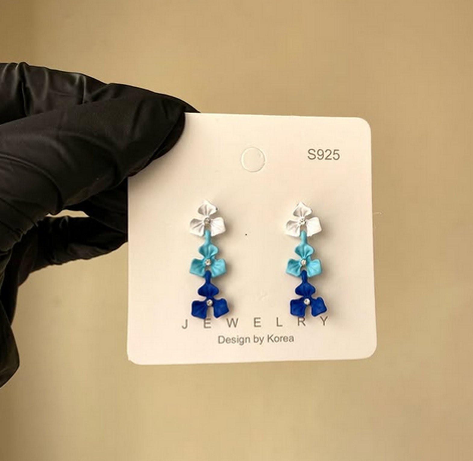 Cute Floral Drop Earrings image