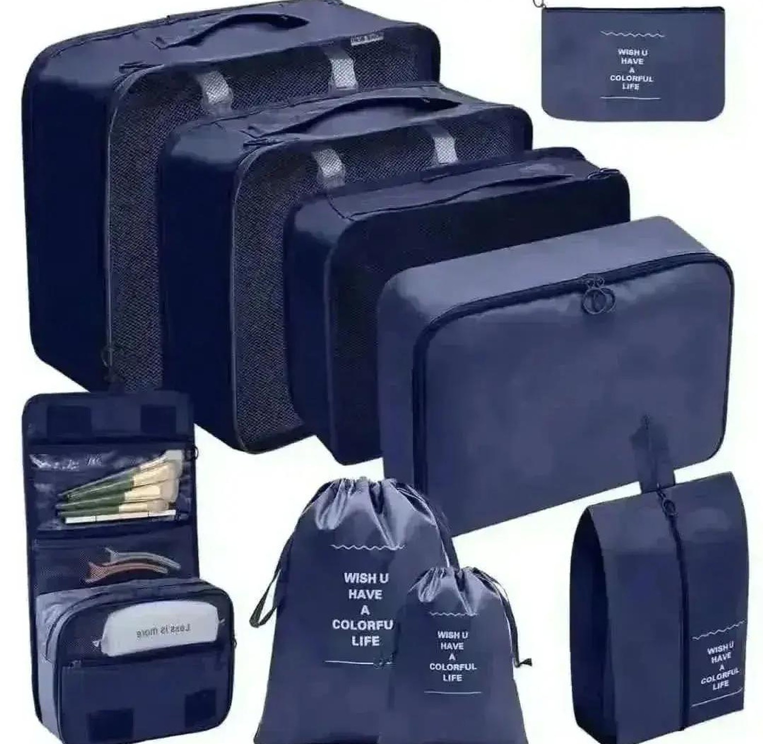 9pcs Luggage Travel Organizers For Suitcase image
