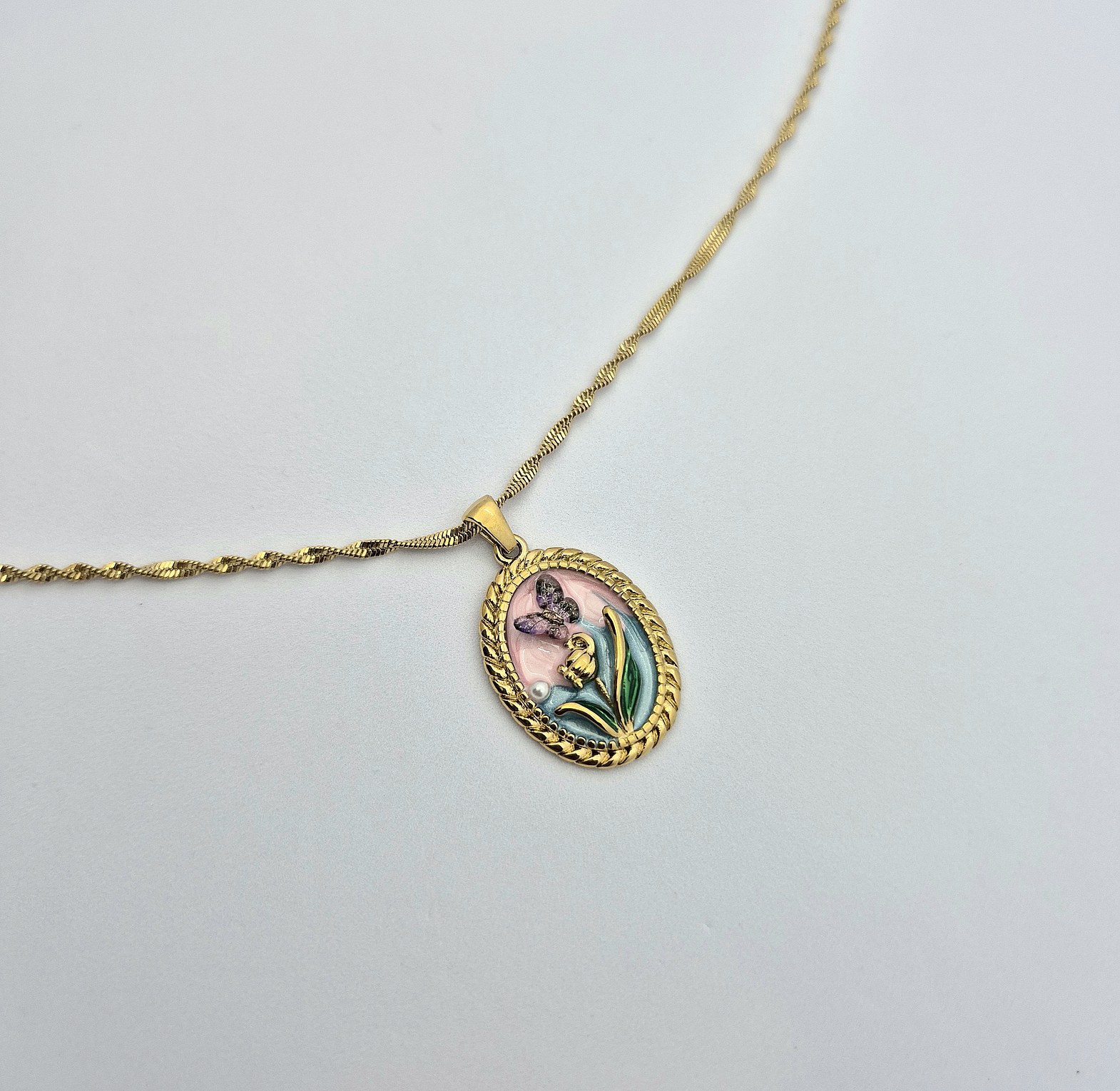 Butterfly Bloom Necklace  image
