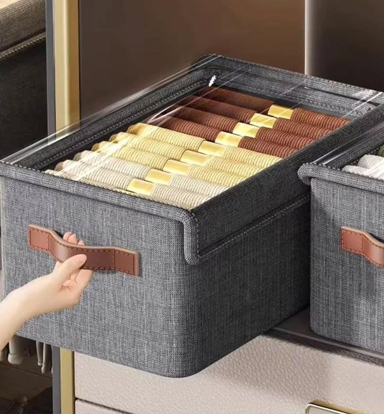 Collapsible Fabric Organizer with a Cover image