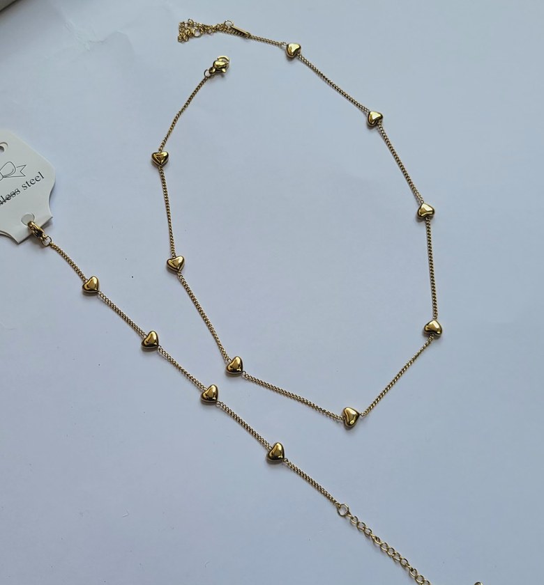Summer love heart  necklace image