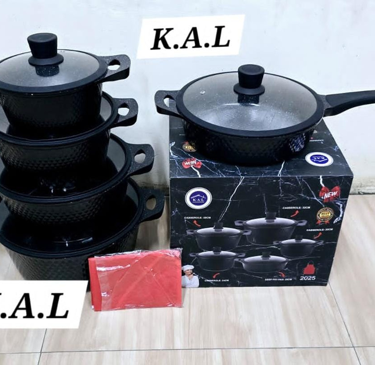 Bosch 11 PCS Granite Cookware Set with Silicone Lid image