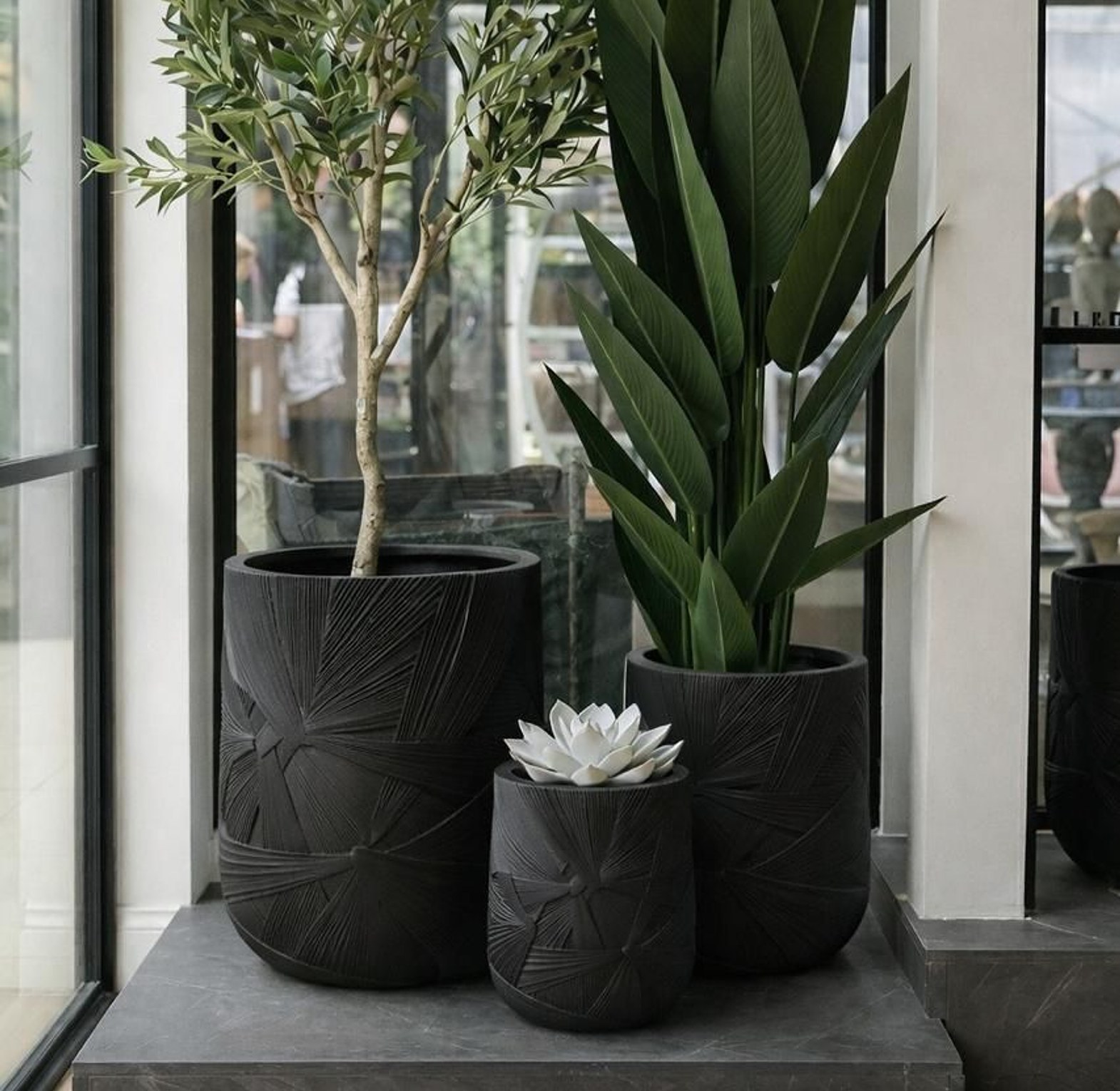 Elegant Ceramic Flower pots  image