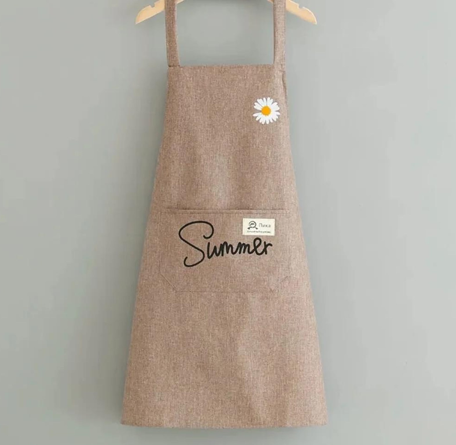 Linen Adult kitchen apron image