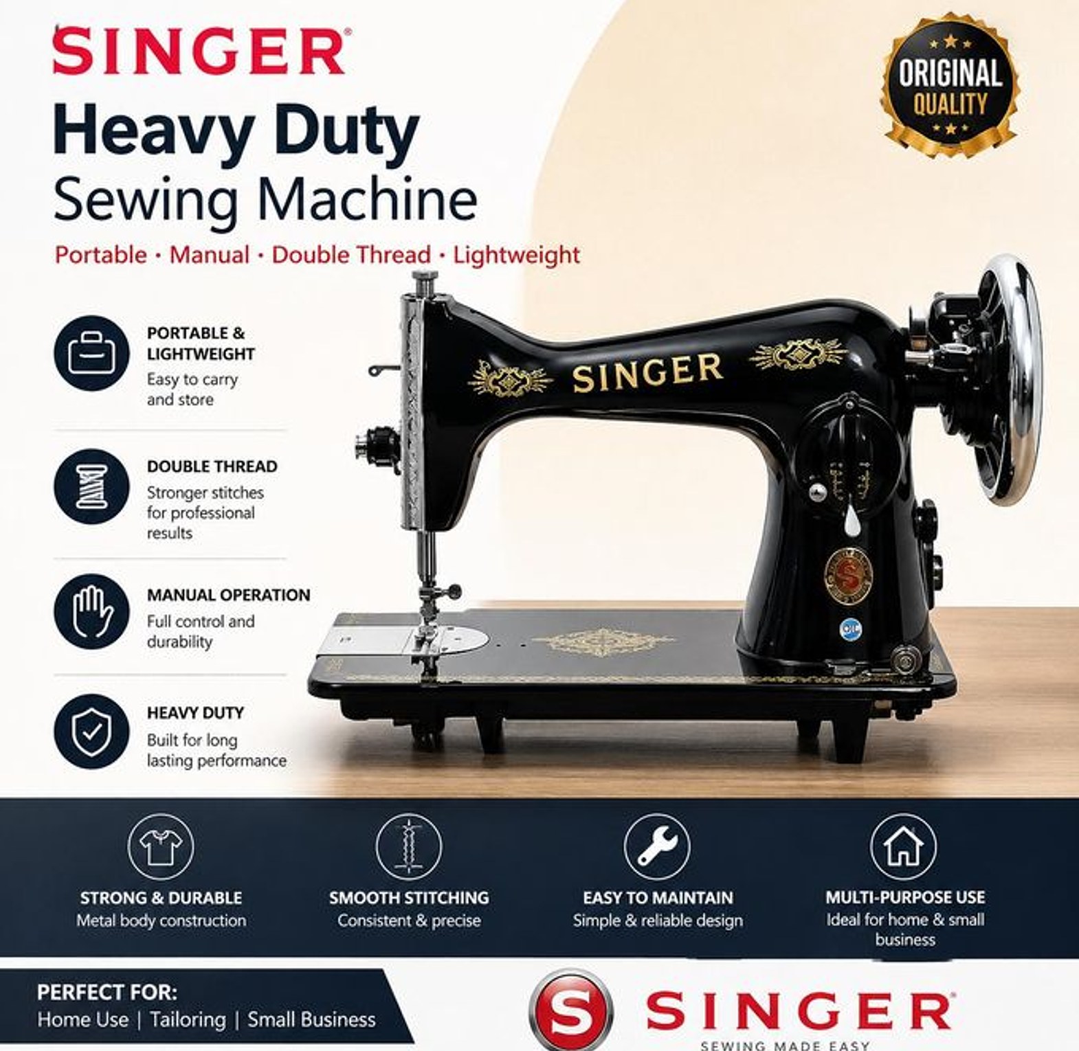 Singer sewing machine image