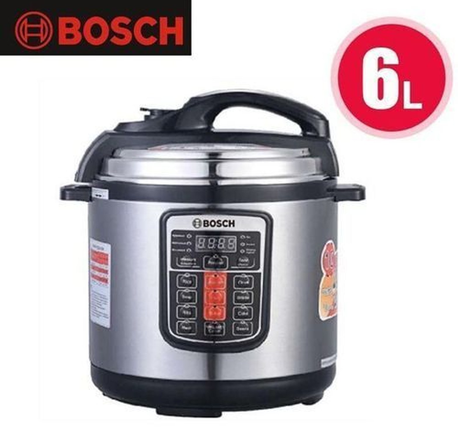 Pressure Cooker.  Bosch 6 Litres Multifunctional Electric Pressure Cooker image