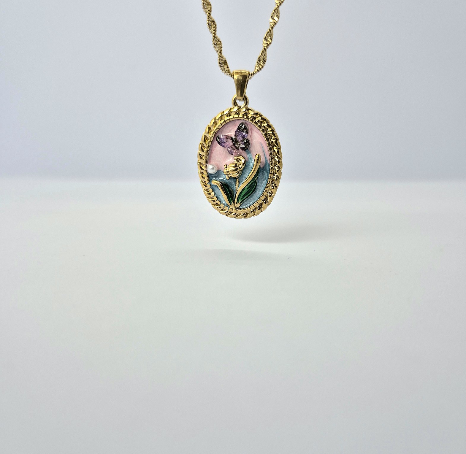 Butterfly Bloom Necklace  image