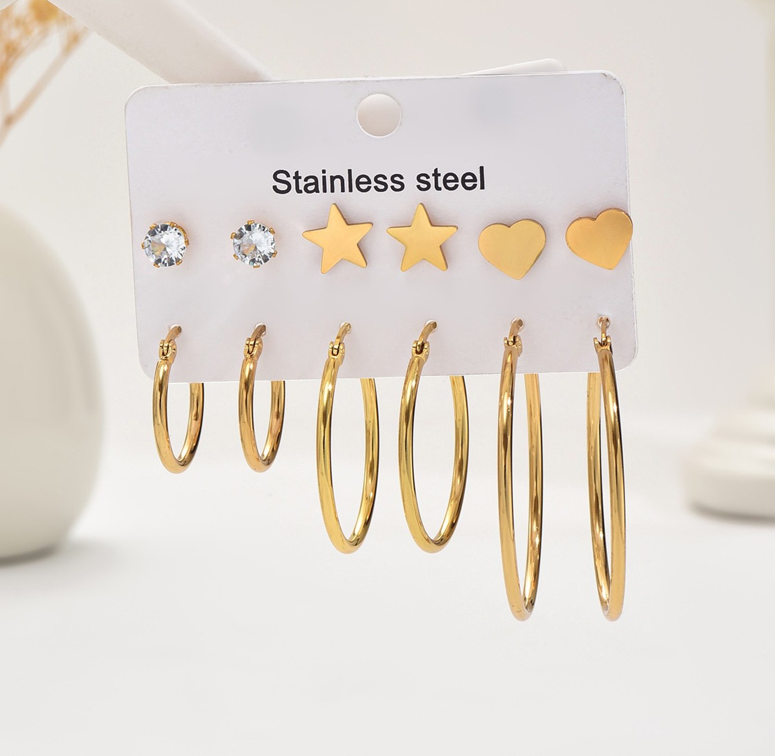 Stainless hoop set 01 image
