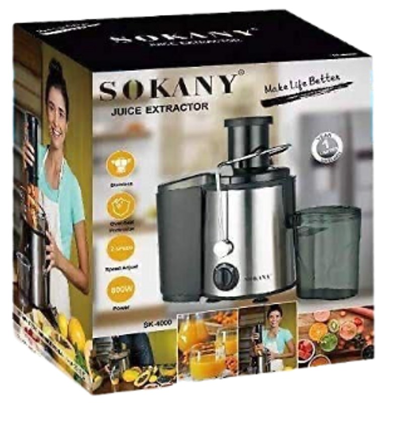 Juicer. Sokany Powerful 800 Watts Juice Extractor/juicer image