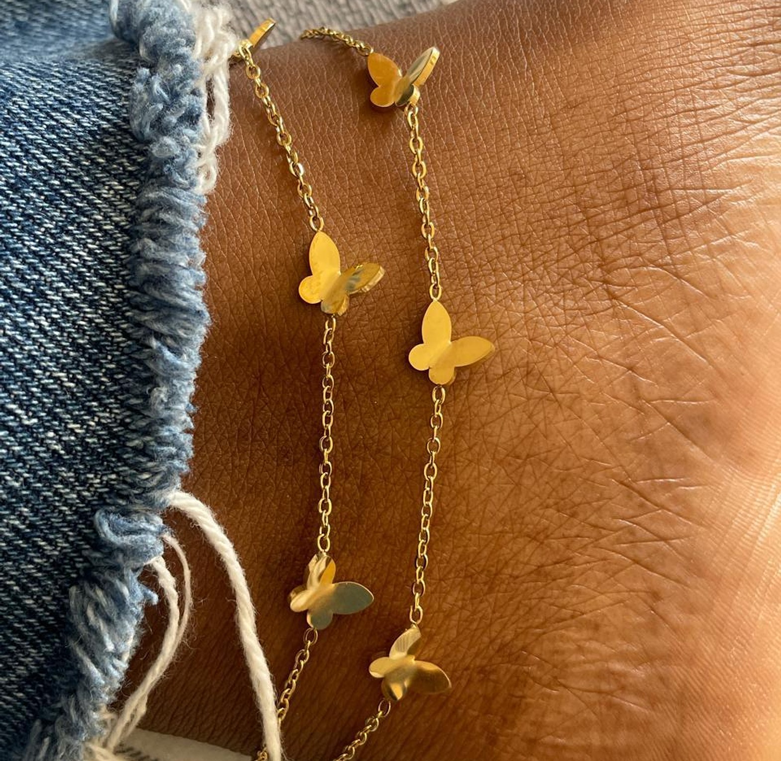 Monarch Flutter Anklet image