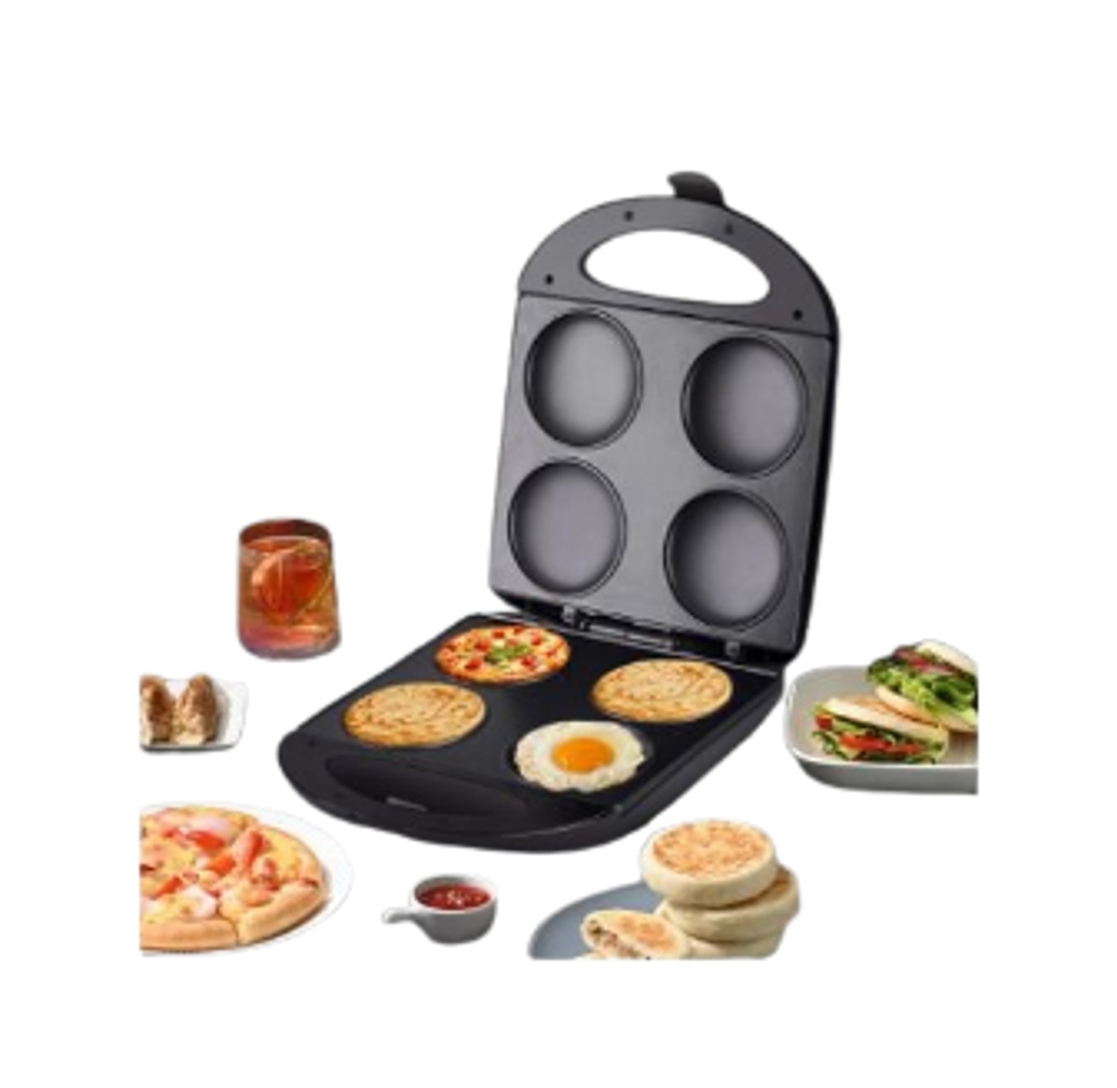 Sokany Easy to clean 4 slot Pancake Maker-Non-Stick image