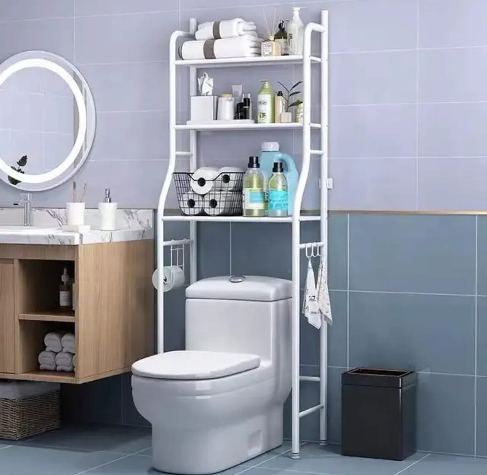 Over-The-Toilet Storage/Organizer Rack image