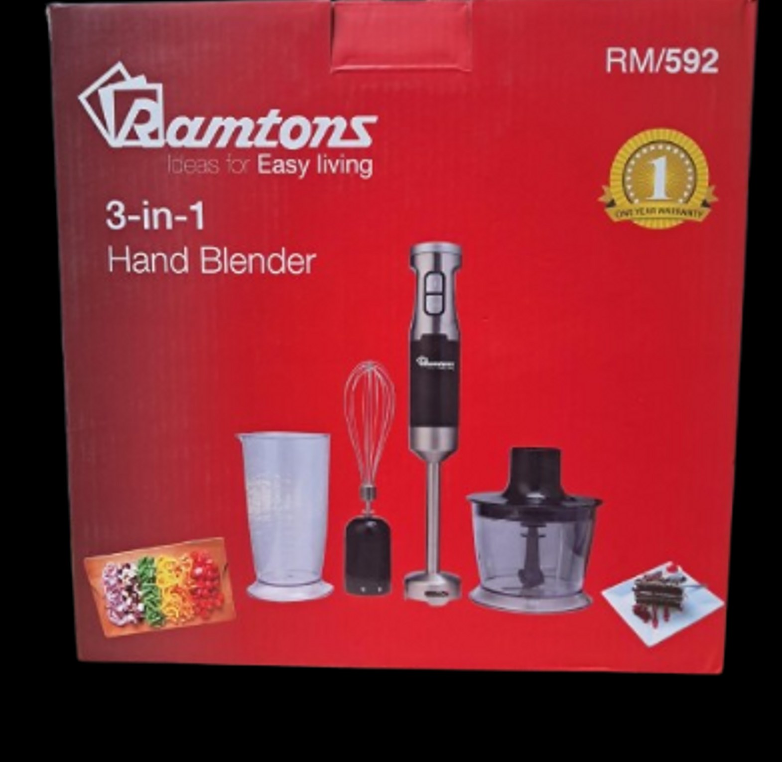 Ramtons 3-in-1 Hand Blender- RM/592  image