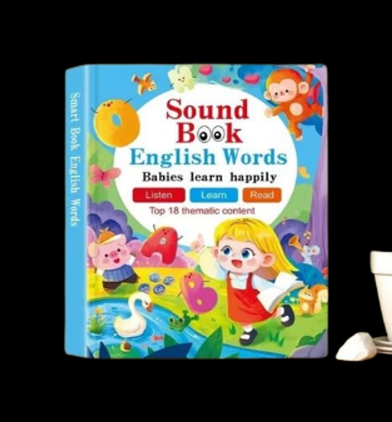 English learning sound book for babies and toddlers image