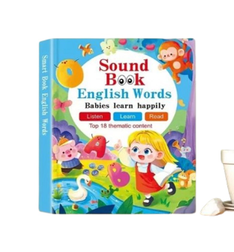 English learning sound book for babies and toddlers image